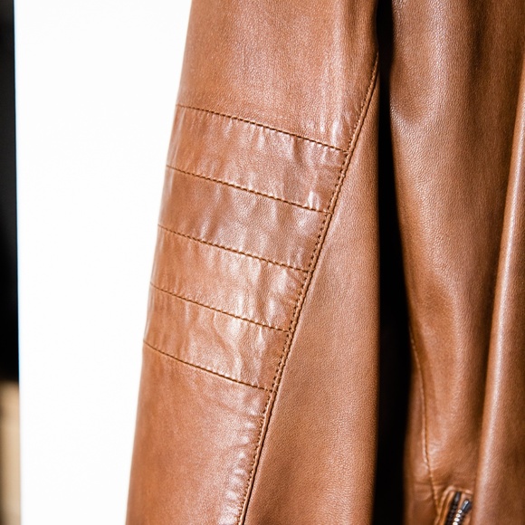 Hugo Boss Leather Jacket - Brown - 42R (L) - Picture 15 of 16